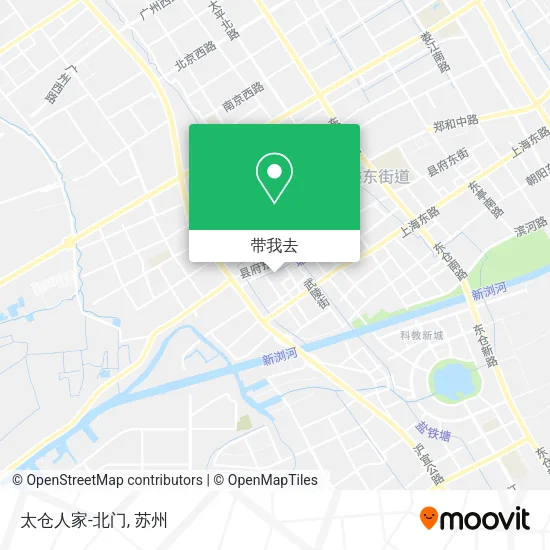 太仓人家-北门地图