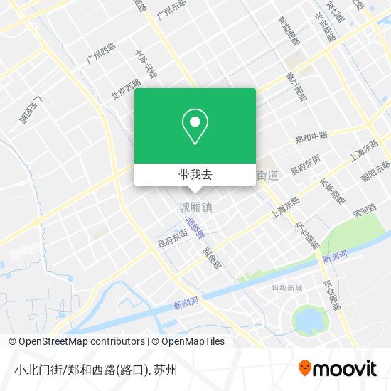 小北门街/郑和西路(路口)地图