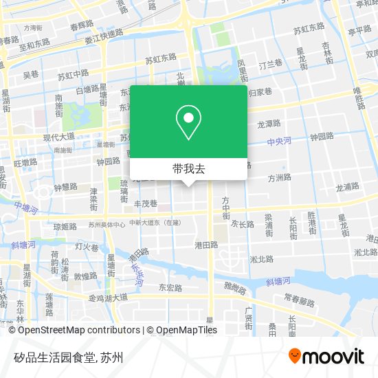矽品生活园食堂地图