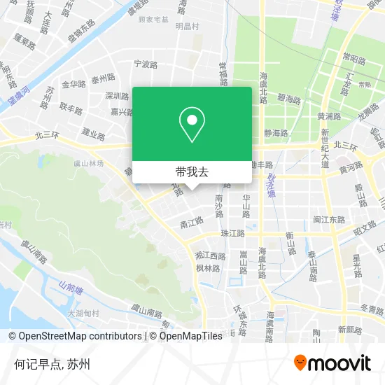 何记早点地图