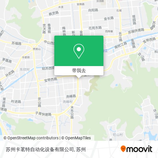 苏州卡茗特自动化设备有限公司地图
