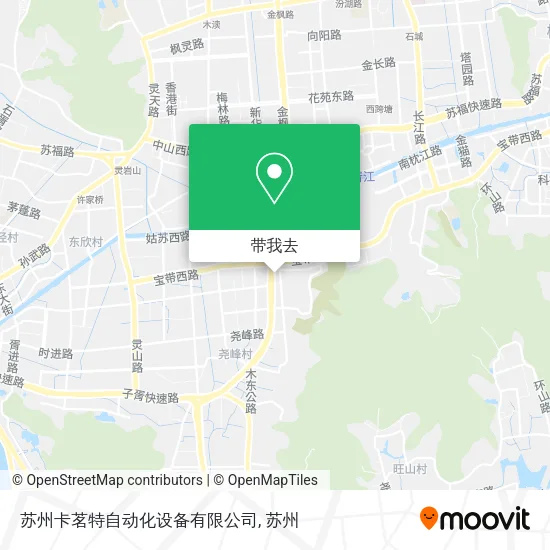苏州卡茗特自动化设备有限公司地图