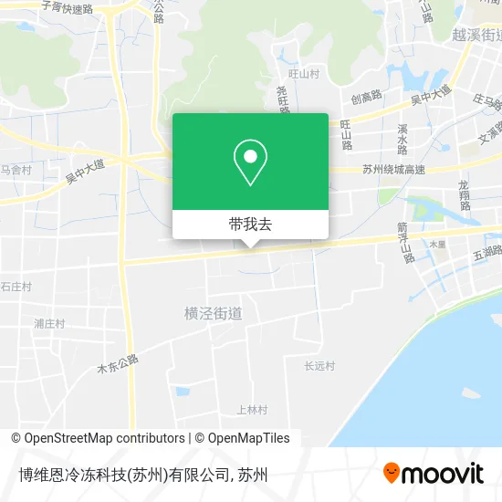 博维恩冷冻科技(苏州)有限公司地图