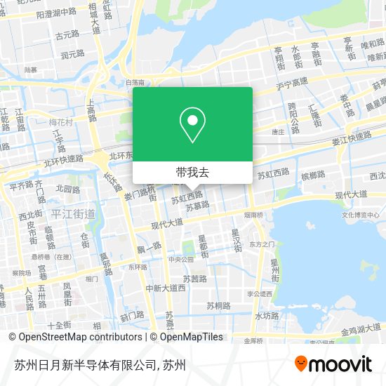 苏州日月新半导体有限公司地图