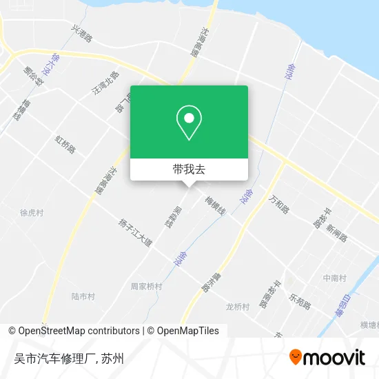吴市汽车修理厂地图