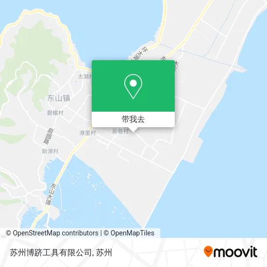 苏州博跻工具有限公司地图