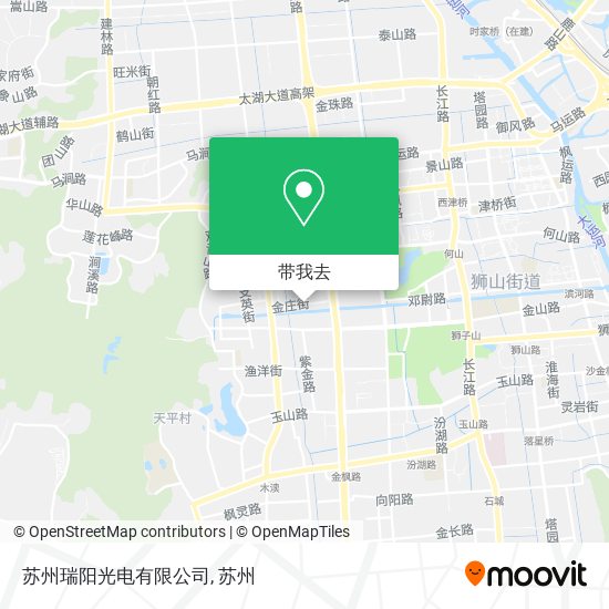 苏州瑞阳光电有限公司地图