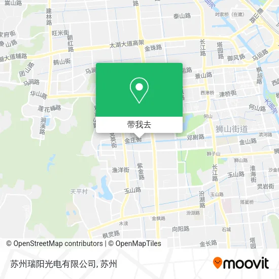 苏州瑞阳光电有限公司地图