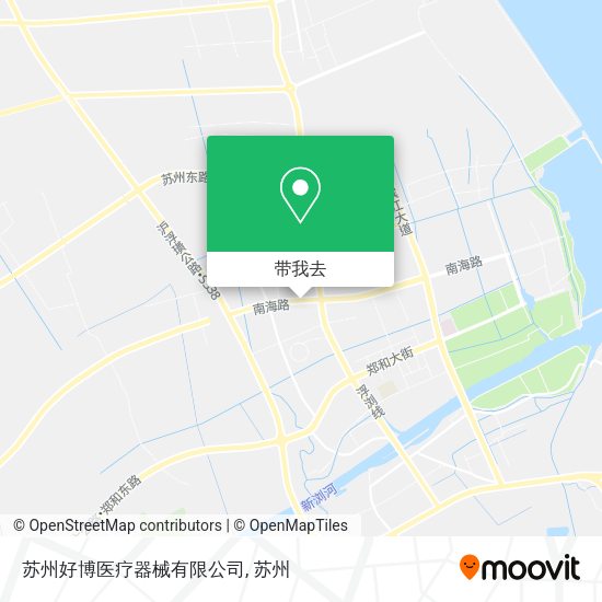 苏州好博医疗器械有限公司地图