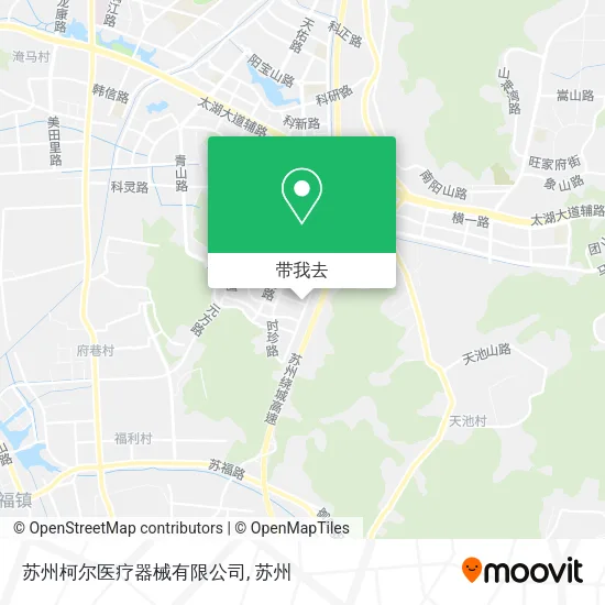 苏州柯尔医疗器械有限公司地图
