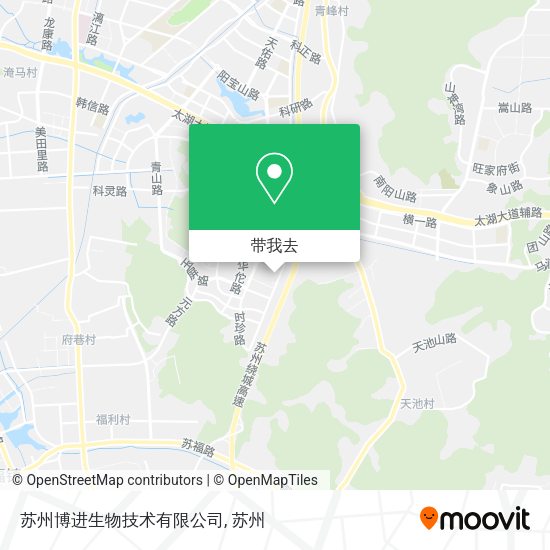 苏州博进生物技术有限公司地图