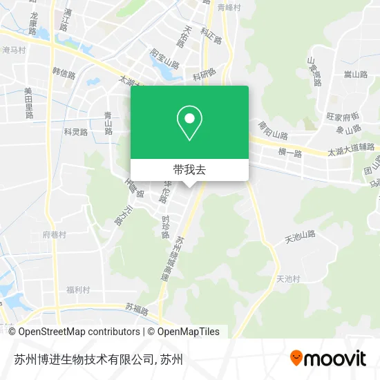 苏州博进生物技术有限公司地图