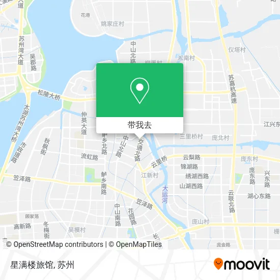 星满楼旅馆地图