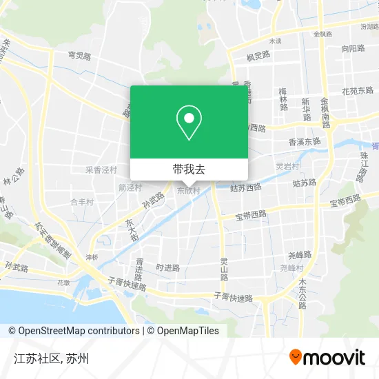 江苏社区地图