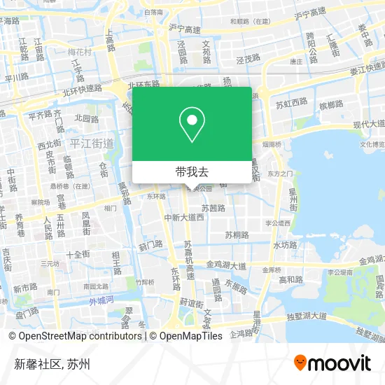 新馨社区地图
