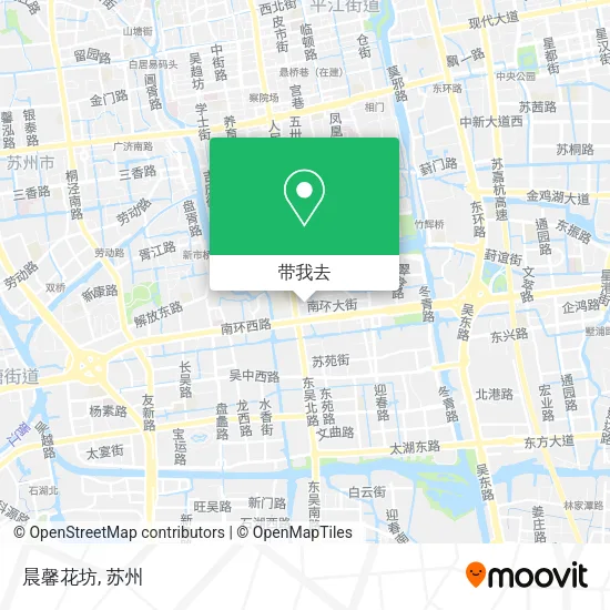 晨馨花坊地图
