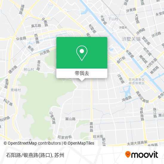石阳路/银燕路(路口)地图