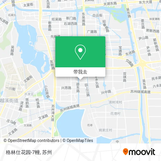 格林仕花园-7幢地图