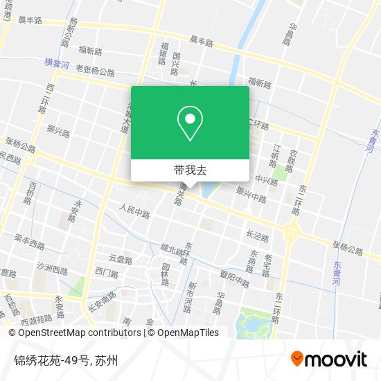 锦绣花苑-49号地图