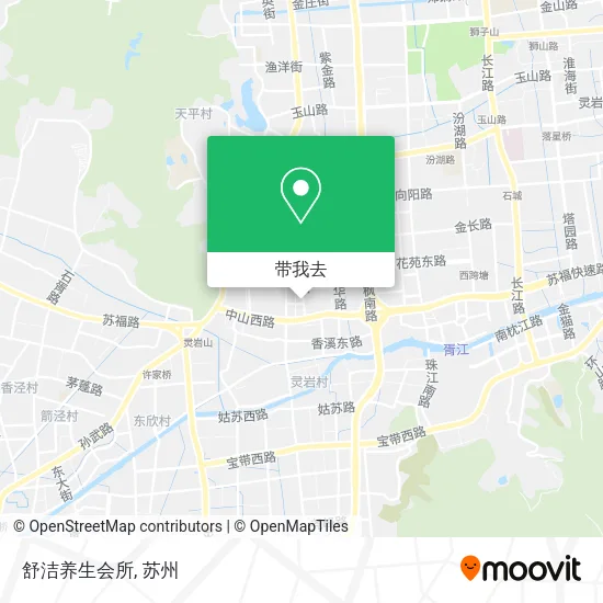 舒洁养生会所地图