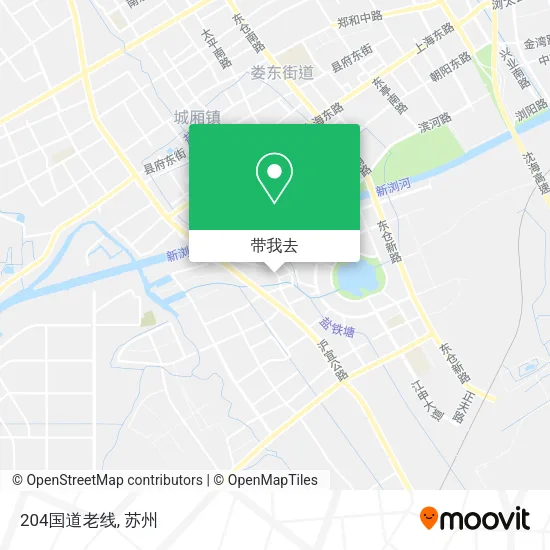 204国道老线地图