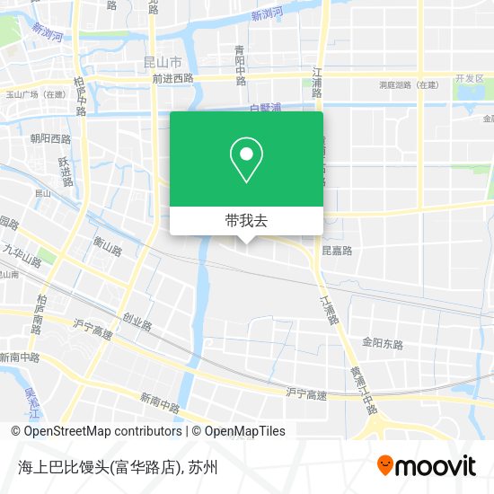 海上巴比馒头(富华路店)地图