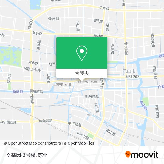 文莘园-3号楼地图