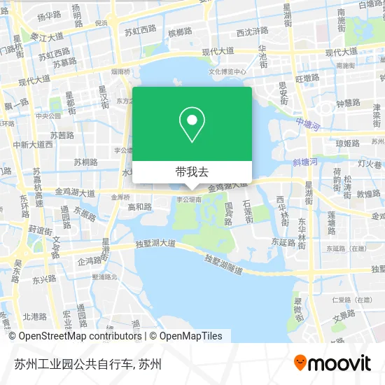 苏州工业园公共自行车地图