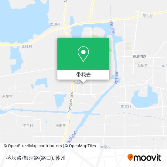 盛坛路/银河路(路口)地图