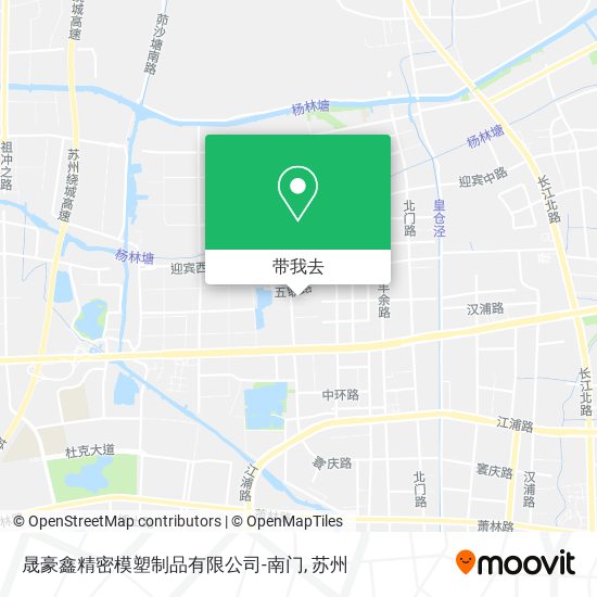晟豪鑫精密模塑制品有限公司-南门地图