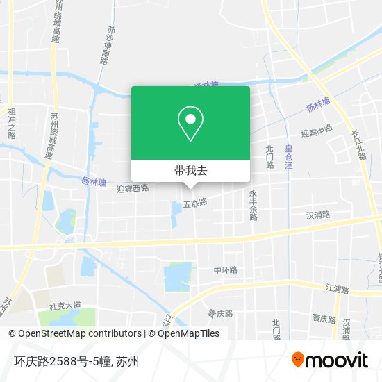 环庆路2588号-5幢地图