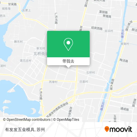 有发发五金模具地图