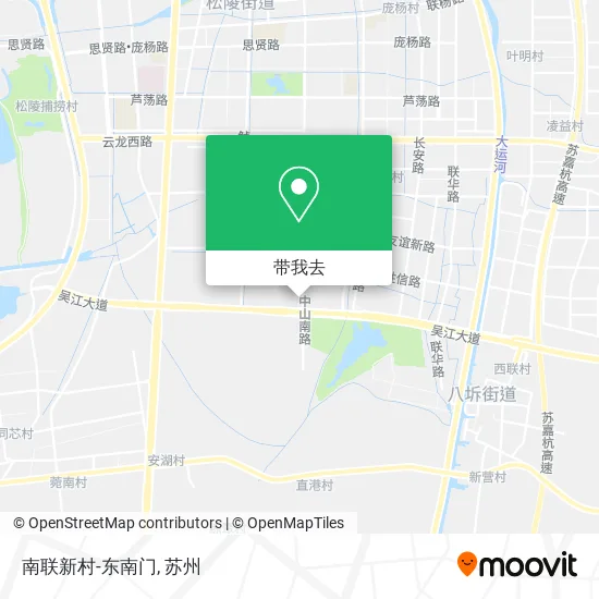 南联新村-东南门地图