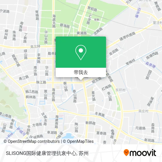 SLISONG国际健康管理抗衰中心地图