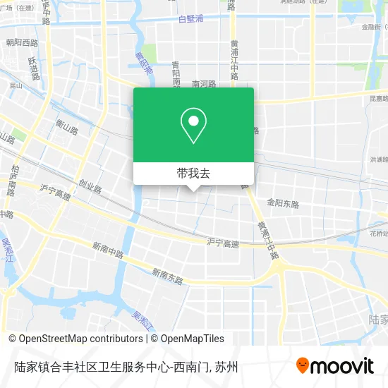 陆家镇合丰社区卫生服务中心-西南门地图