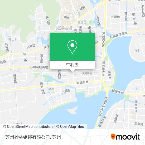 苏州妙林钢绳有限公司地图