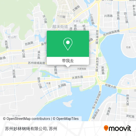 苏州妙林钢绳有限公司地图