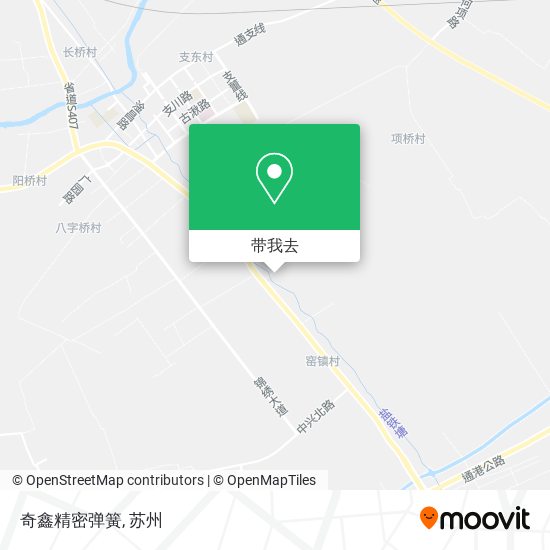 奇鑫精密弹簧地图