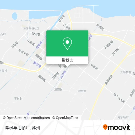 厚枫羊毛衫厂地图