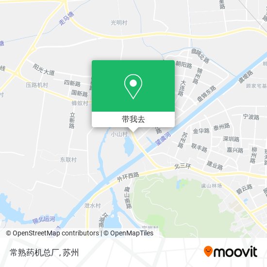 常熟药机总厂地图