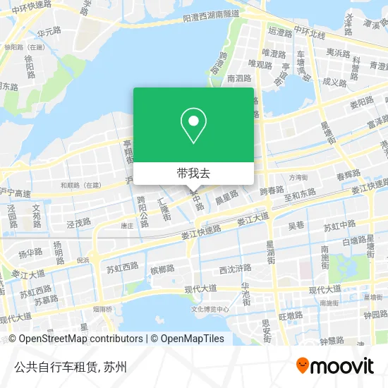 公共自行车租赁地图