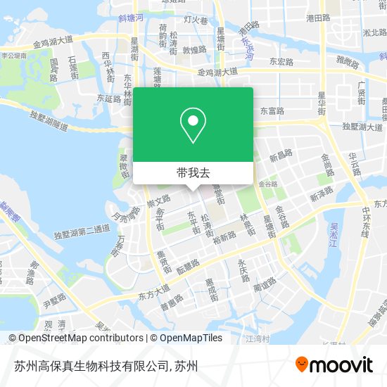 苏州高保真生物科技有限公司地图