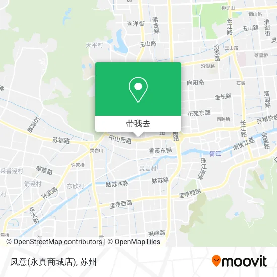 凤意(永真商城店)地图