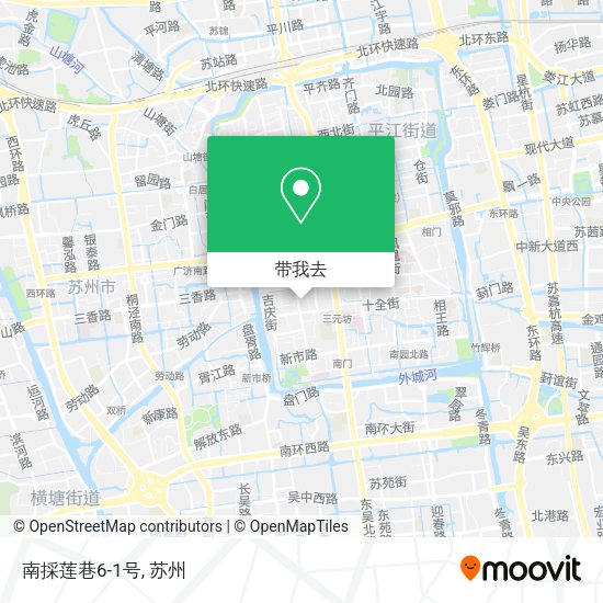 南採莲巷6-1号地图