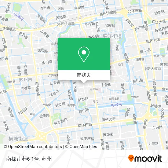 南採莲巷6-1号地图