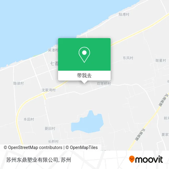 苏州东鼎塑业有限公司地图