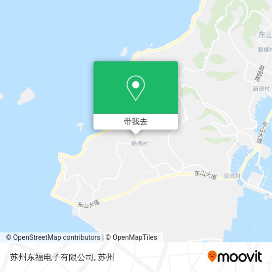 苏州东福电子有限公司地图