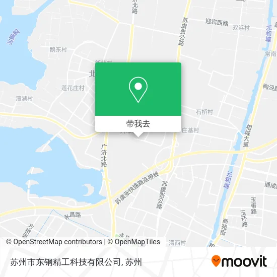 苏州市东钢精工科技有限公司地图