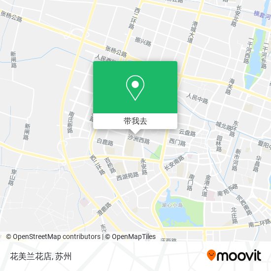 花美兰花店地图