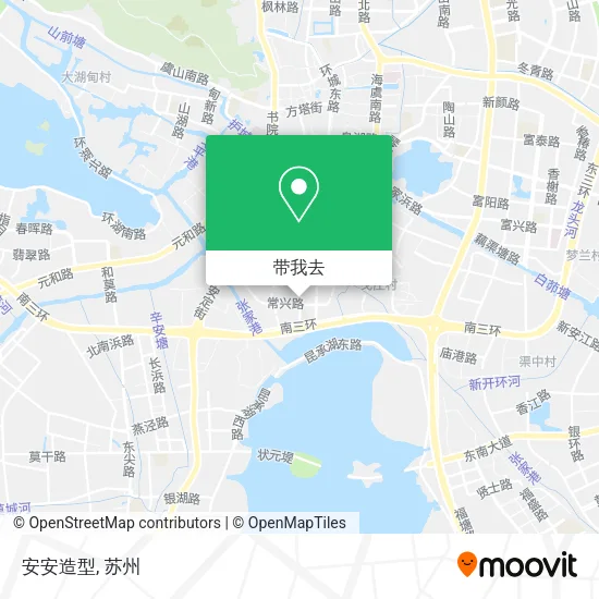 安安造型地图
